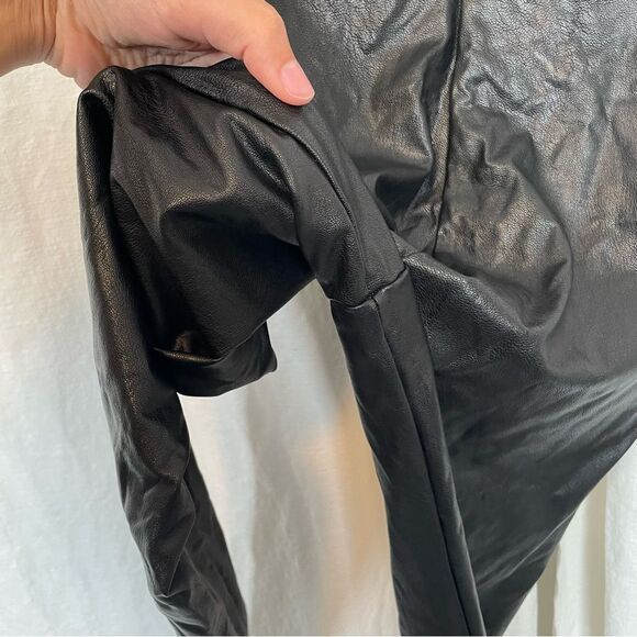 Commando Women's Perfect Control Faux Leather Leggings Size XL - Picture 8 of 8